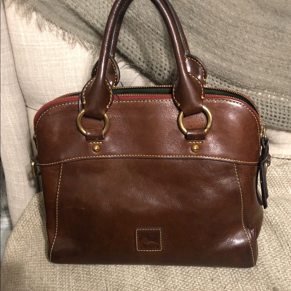 Dooney & Bourke Florentine Cameron Leather Satchel